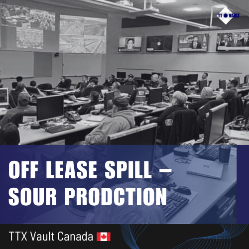 Off Lease Spill - Sour Production