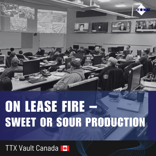 On Lease Fire - Sweet or Sour Production
