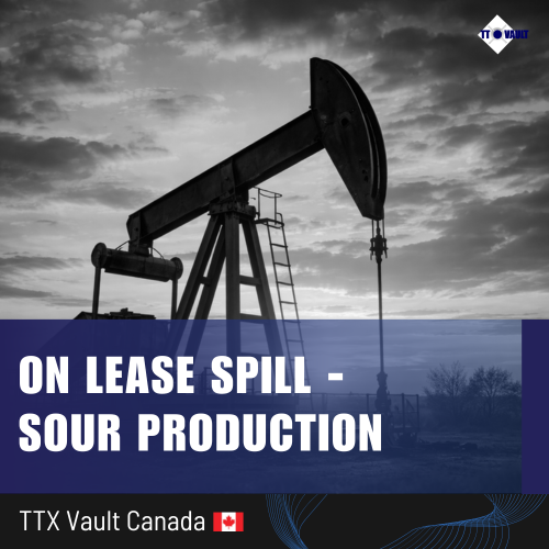 On Lease Spill - Sour Production