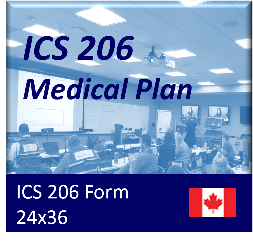 ICS 206 - Medical Plan Form Poster
