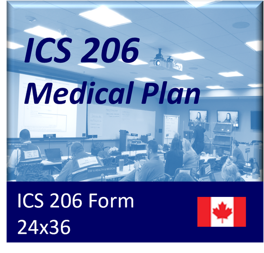ICS 206 - Medical Plan Form Poster