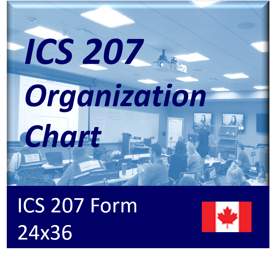 ICS 207 - Organization Chart Poster