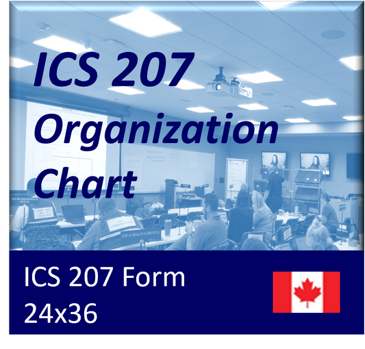 ICS 207 - Organization Chart Poster