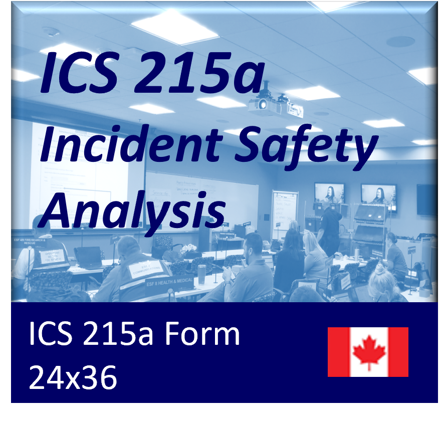 ICS 215a - Incident Safety Analysis Form Poster