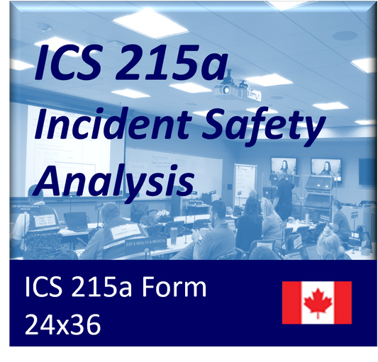 ICS 215a - Incident Safety Analysis Form Poster