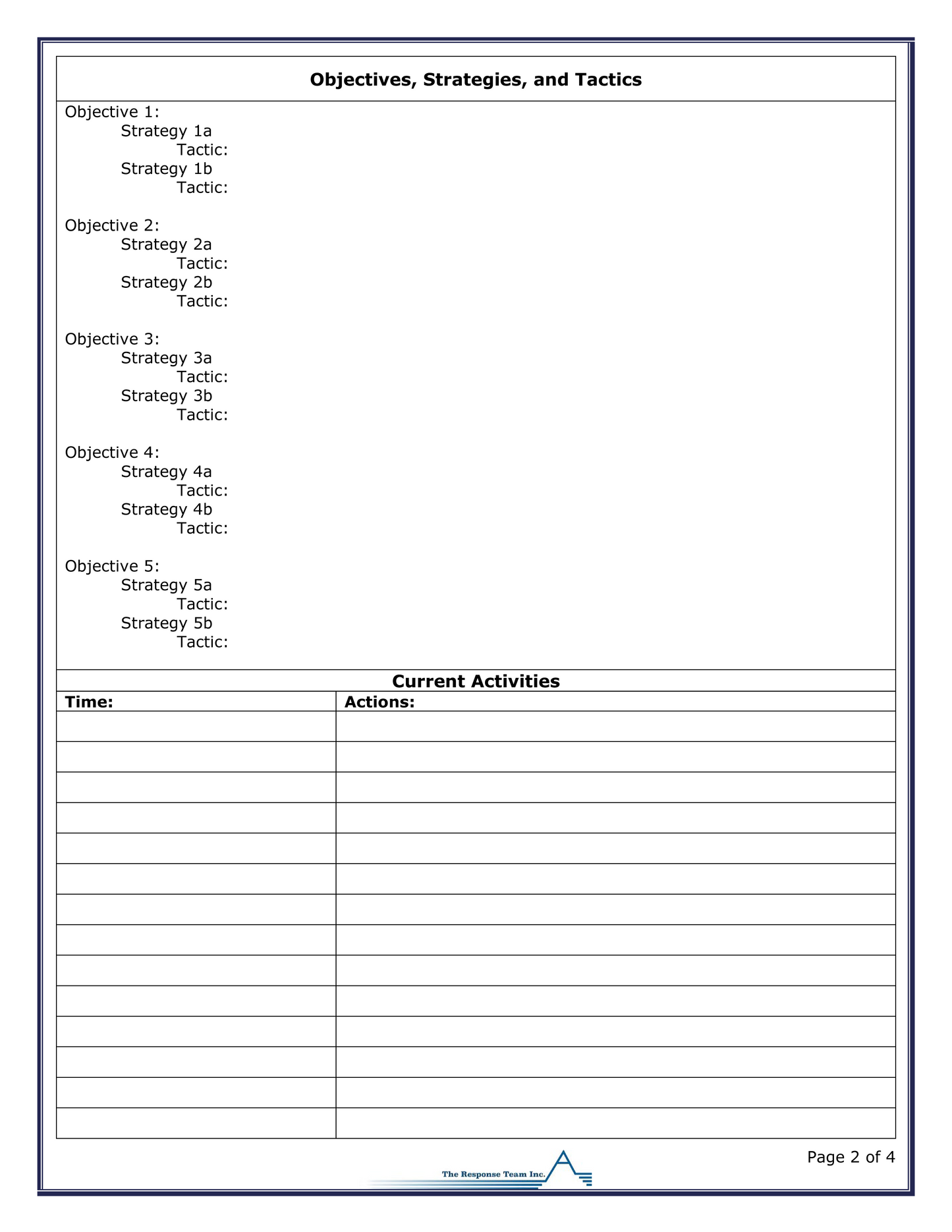 ICS 201 - Incident Briefing Form Poster