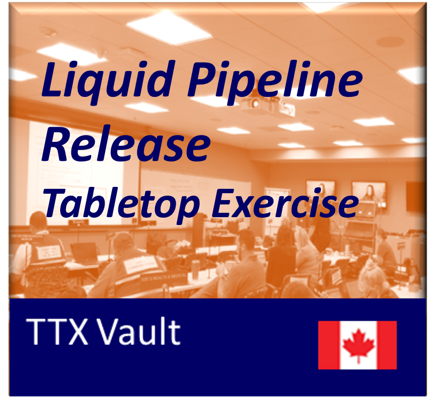 Liquid Pipeline Release Tabletop Exercise