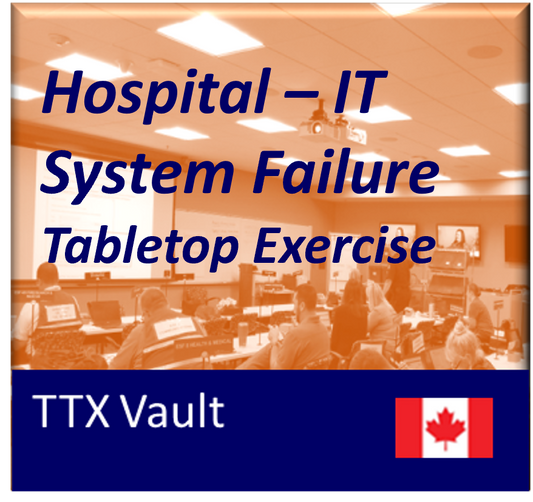 Hospital - IT System Failure Tabletop Exercise