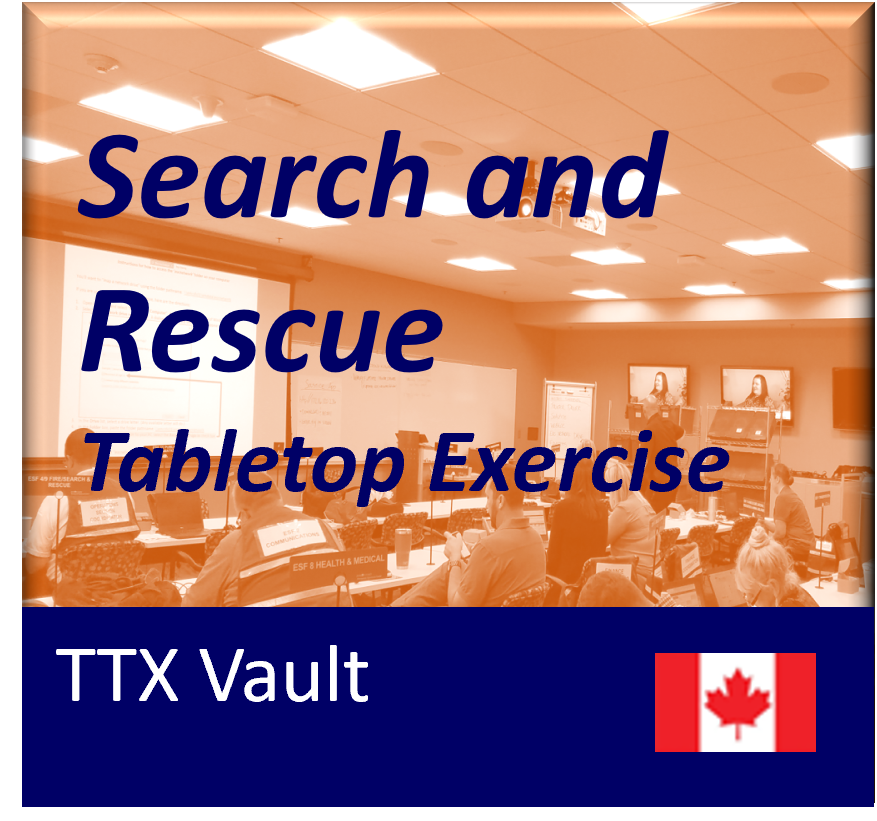 Search and Rescue Tabletop Exercise