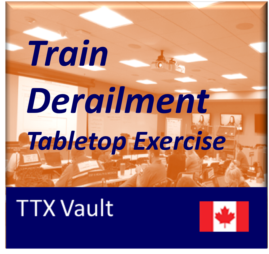 Train Derailment Tabletop Exercise TTX Vault Canada
